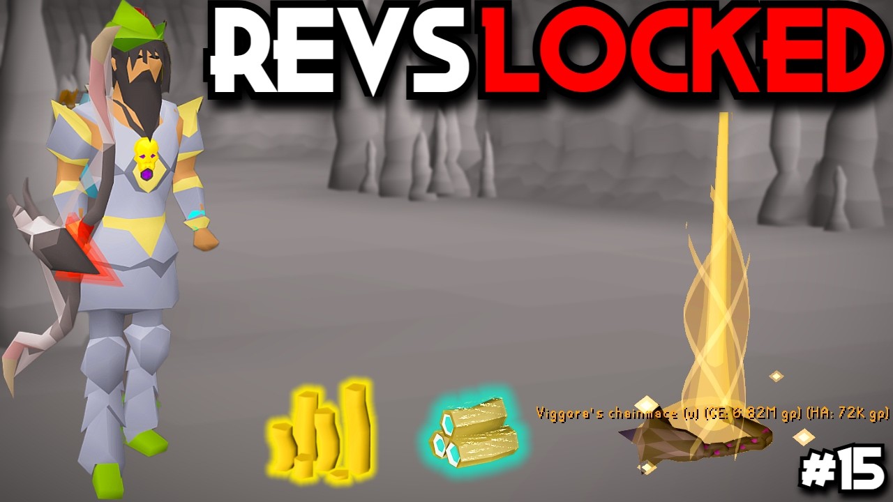 Getting 99 Range Only In The Rev Caves | OSRS | #15