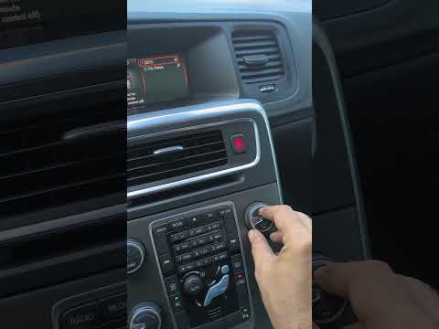 Turn off traction control(DSTC) Volvo S60/V60 and City Safety