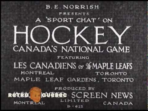 Hockey - 1933 - Montréal vs Toronto