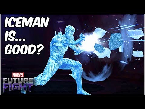 ICEMAN HAS SO MUCH POTENTIAL!! BUT A CLOSER LOOK... - Marvel Future Fight Video