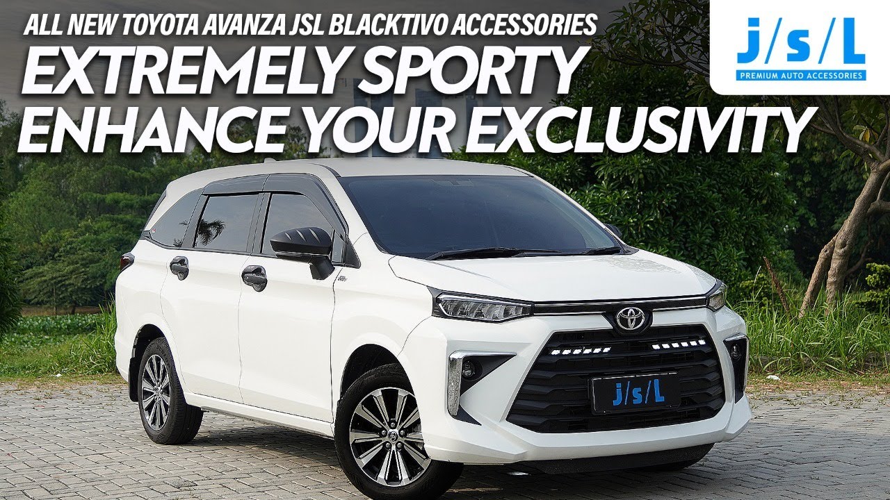 GAIN YOUR SPORTY VIBES WITH ALL NEW AVANZA BLACKTIVO STYLE