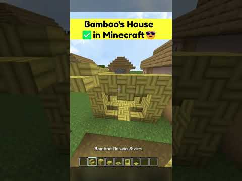 Ultimate Bamboo House Build in Minecraft