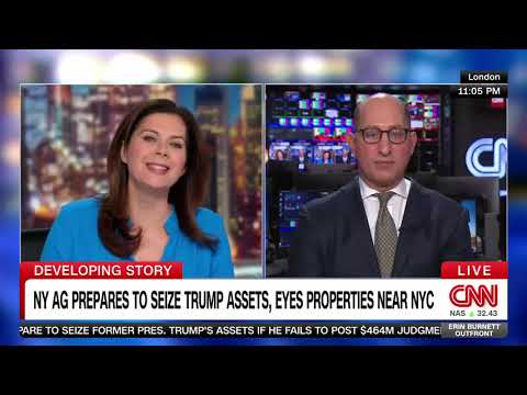 CNN’s Erin Burnett: “I will have a top NY Lawyer who won litigation against Trump speak” about how to collect on a judgment where the debtor owns real estate assets. testimonial video thumbnail