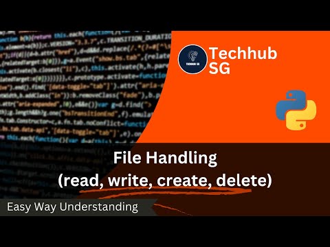 Python File Handling Read Write Create Delete Explained Day 12 Python For Beginners