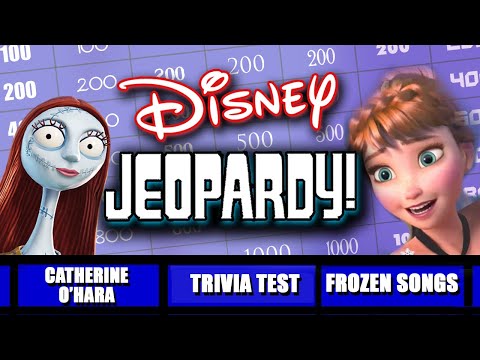 Disney Jeopardy • 26 Trivia Clues • Test Your Knowledge