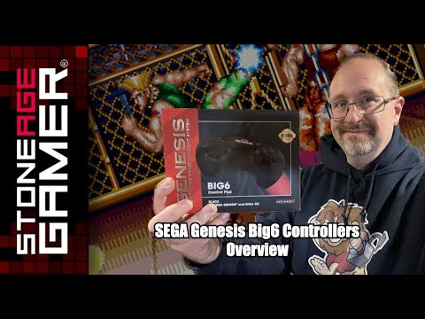 SEGA Genesis Big6 Controllers Overview