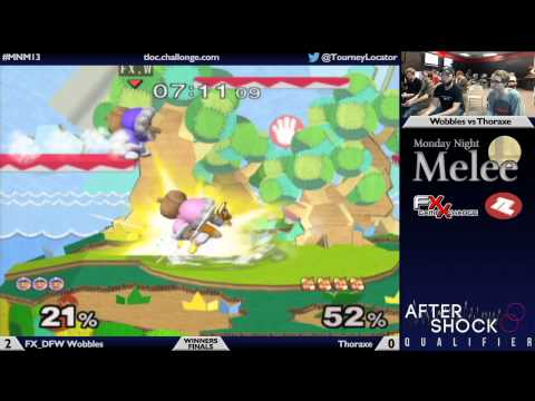 MNM 13 Melee - FX_DFW Wobbles (ICs) vs Thoraxe (Fox) - Winners Finals