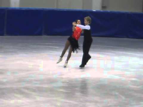 2012. Santa Claus Cup - Anzhelika Yurchenko/Vadym Kravtsov Pattern 1. Dance.avi