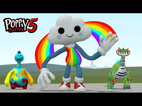 NEW CLOUD BOY FROM POPPY PLAYTIME CHAPTER 5 in Garry's Mod!
