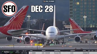 KSFO LIVE |  DEC 28, 2025 | SAN FRANCISCO INT AIRPORT  LIVE STREAM WEBCAM IRL