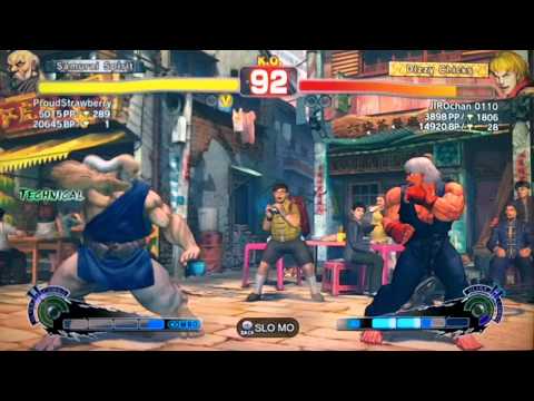 SSF4 AE:2012 ProudStrawberry (Gouken) vs JIROchan 0110 (Ken)