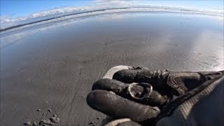Beach Metal Detecting York Maine Quick Hunt 2 Rings!