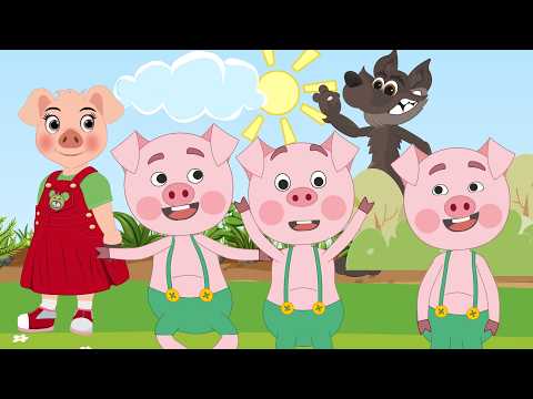 🔴 The Three Little Pigs and the Big Bad Wolf 🔴🐷🐺 I Two Tales I The Most Beautiful Fairy Tales🌟