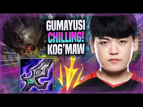 GUMAYUSI CHILLING WITH KOG'MAW! - T1 Gumayusi Plays Kog'maw ADC vs Kai'sa! | Season 2022