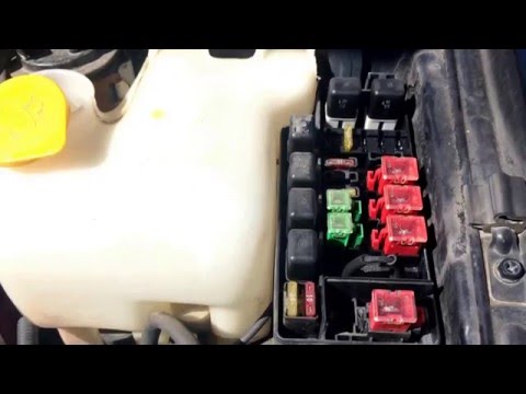 1997 Subaru Legacy Main Fuse Box Location