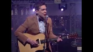 Justin Townes Earle &quot;Harlem River Blues&quot; on Letterman 2011-01-05
