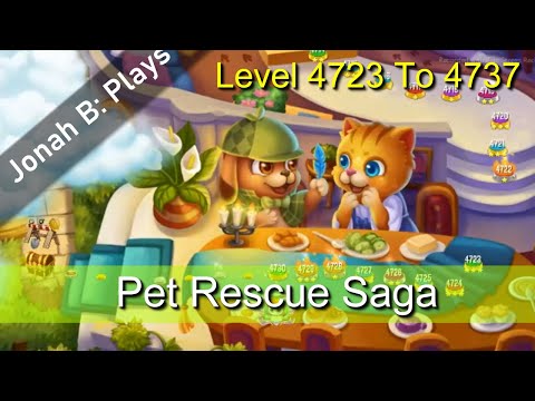 Pet Rescue Saga Level 4723 To 4737