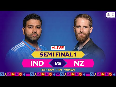 India vs New Zealand | Hindi Ball-by-Ball Commentary| 1st Semifinal | WorldCup 2023| #INDvsNZ