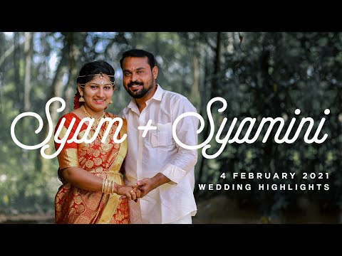Syam + Syamini Wedding Highlights | Spot Edited Ultra Slow Motion Video | Candy Apple Red Wedding