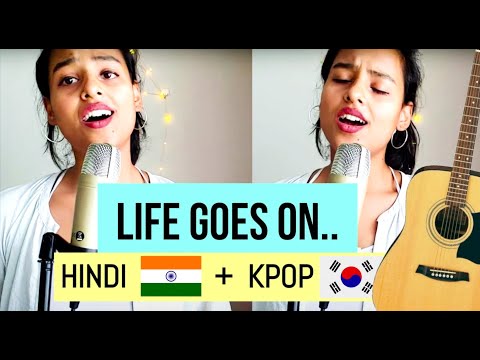 Life Goes On BTS (Cover)- INDIAN GIRL Puts Her Own SPIN! 방탄소년단 Soothing Video