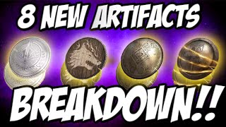 ★ Destiny RISE OF IRON 8 ALL NEW ARTIFACTS - HOW TO UNLOCK  + SECRET EXOTIC ARTIFACTS - HUGE NEWS!
