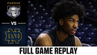 Purdue Fort Wayne vs. Notre Dame Full Game Replay | 2025-26 ACC Men's Basketball