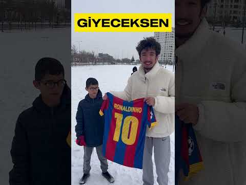 KAR TOPUYLA FORMA KAZANMA CHALLENGE! ❄️👕