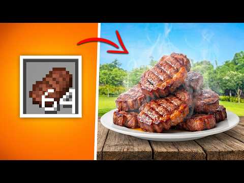 Was ich in MINECRAFT esse, muss ich in REAL LIFE essen