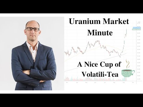 Uranium Market Minute – Episode 92: A Nice Cup of Volatili-Tea