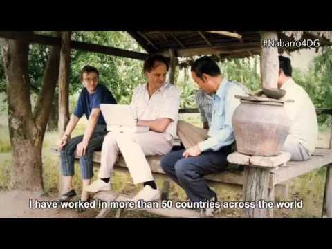 Dr David Nabarro for World Health Organization Director-General