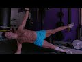 Best Obliques Exercise You're NOT Doing! | Lateral Hinge to Side Plank | BJ Gaddour Obliques Workout