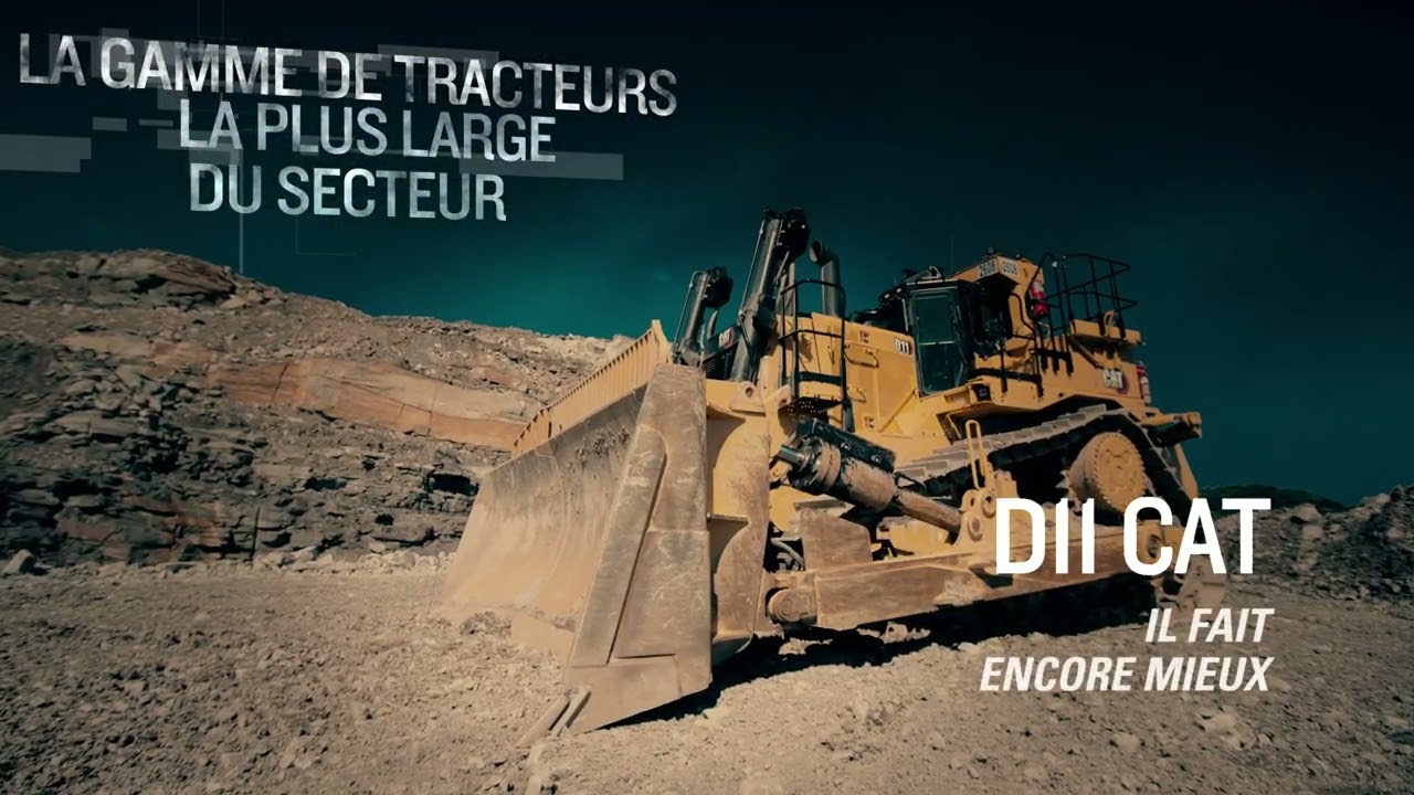 Gros tracteurs Cat®: conçus pour tenir la distance