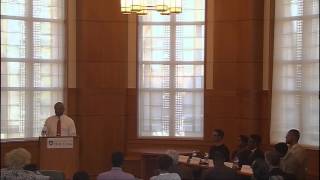 President Obama's Cabinet Secretary Broderick Johnson '78 Speaks on "My Brother's Keeper"