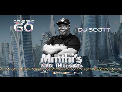 60 Gathering DJ Scott At C4 Grill Lounge "Mmthi's Vinyl Thursdays"