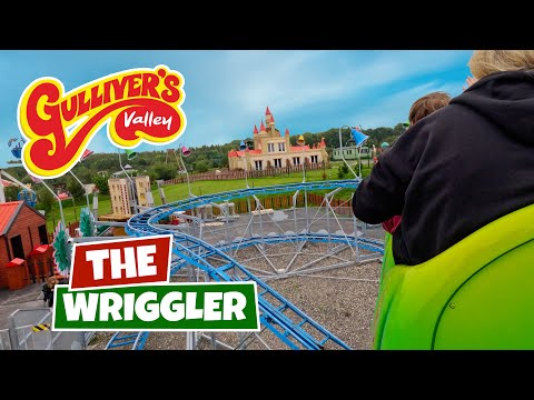 The Wriggler on-ride POV - Gulliver's Valley