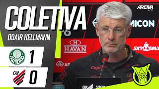 COLETIVA ODAIR HELLMANN | AO VIVO | Palmeiras x Athletico-PR - Brasileirão 2026