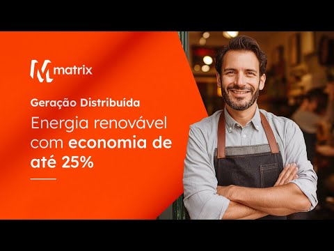 Energia 100% renovável e até 25% de economia