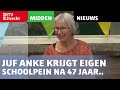 Bijna 47 jaar voor de klas: Utrechtse juf Anke krijgt eigen schoolplein | RTV Utrecht