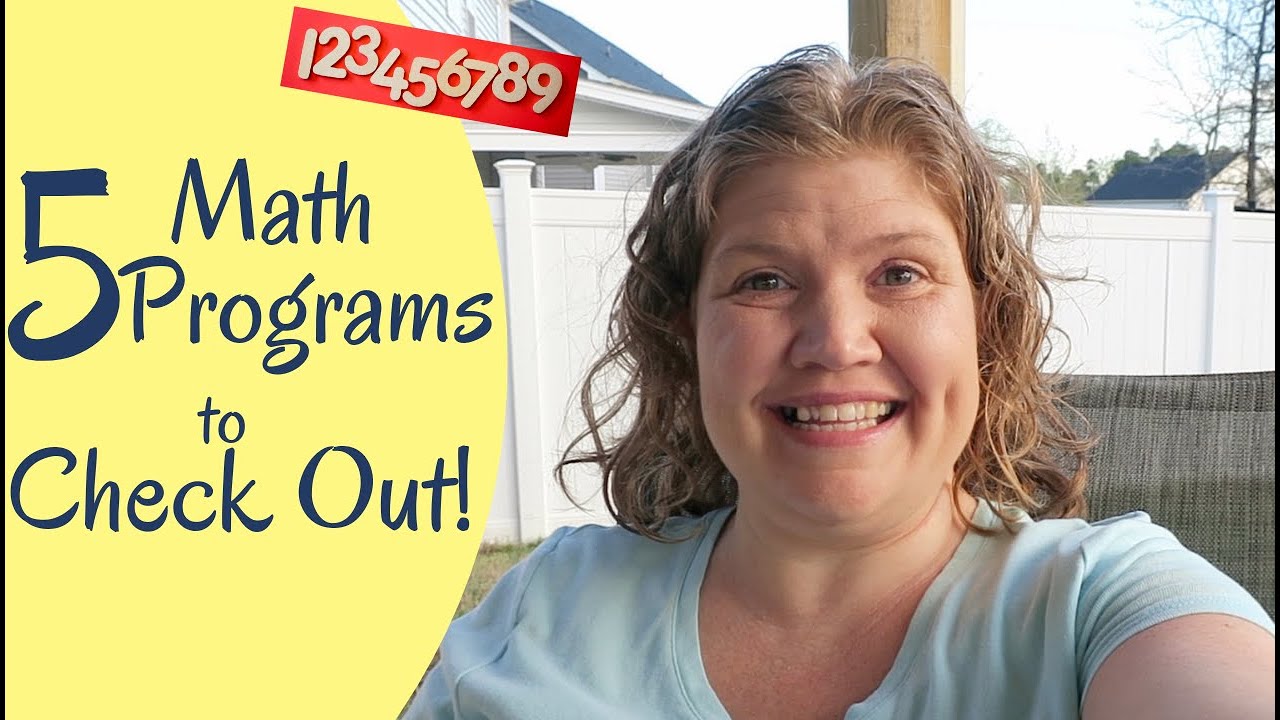 Considering a New Math Program?  5 Programs to Check Out!