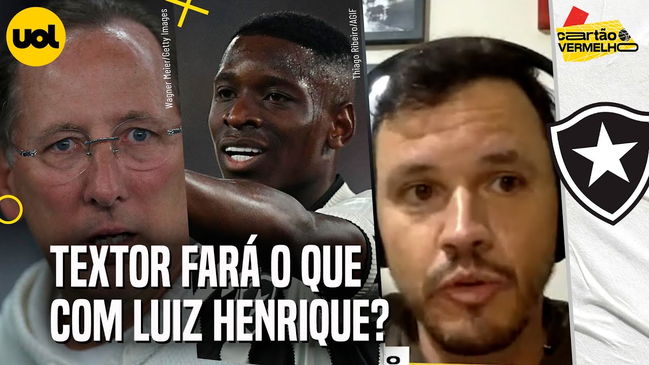 LUIZ HENRIQUE: TEXTOR ACUSOU POR INTELIGÊNCIA ARTIFICIAL E AGORA TEM JOGADOR COM PIX DE APOSTADOR