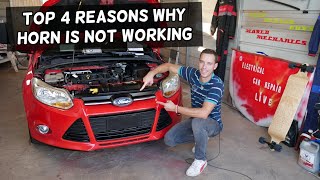WHY HORN DOES NOT WORK ON FORD. HORN NOT WORKING FIX