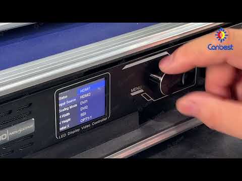 How to connect & debug Novastar VX1000 All in One LED Screen Controller Video Controller