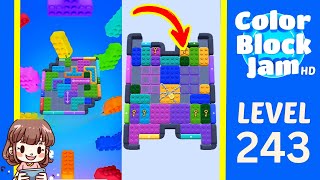 Solusi Level 243 Color Block Jam