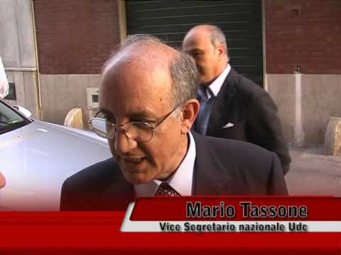 Intervista all'on. Mario Tassone e al candidato Udc Carlo Puoti