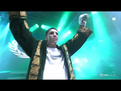 Michael Conlan's walkout in Belfast is one of the best atmospheres you'll ever see! Video