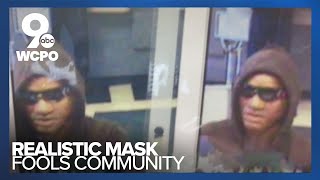Masked bank robbery shows you can't believe what you see