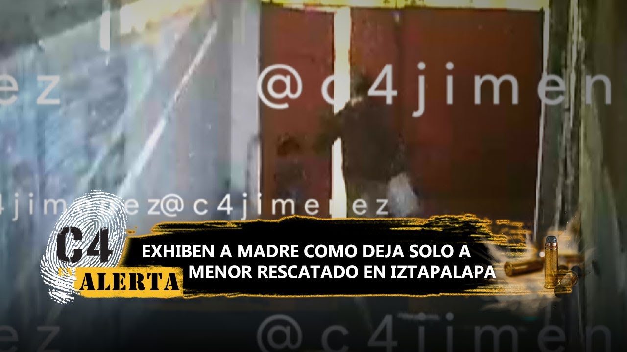 Exhiben a mamá de niño de 3 años rescatado en Iztapalapa, dejándolo solo en casa sin comida