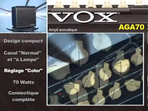 Ampli guitare acoustique Vox AGA70 (La Boite Noire)