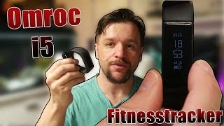 Omorc Bluetooth Fitness Tracker, Sport Armband I5 Plus  [Deutsch] 4K