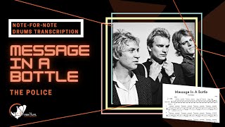 Message in a Bottle Drums by The Police: Transcription from The Van Tuyl Music Foundation